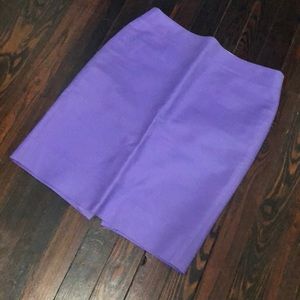 Purple Pencil Skirt